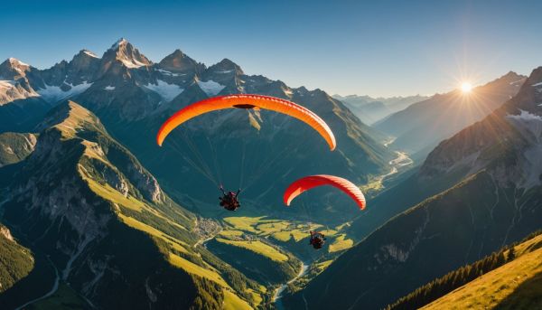 Découvrez les sensations fortes du parapente en tarentaise !